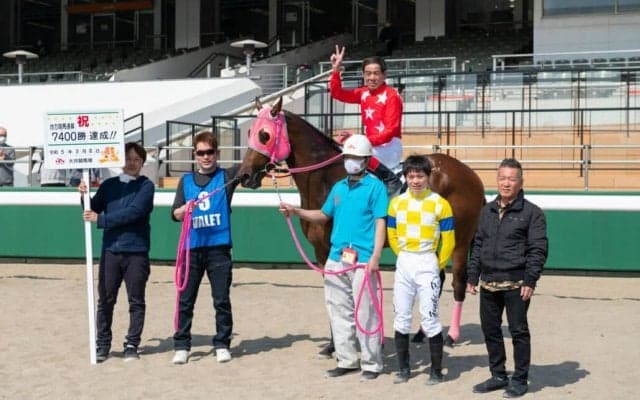 大井の帝王・的場文男が地方通算7400勝！66歳で新たな偉業を達成