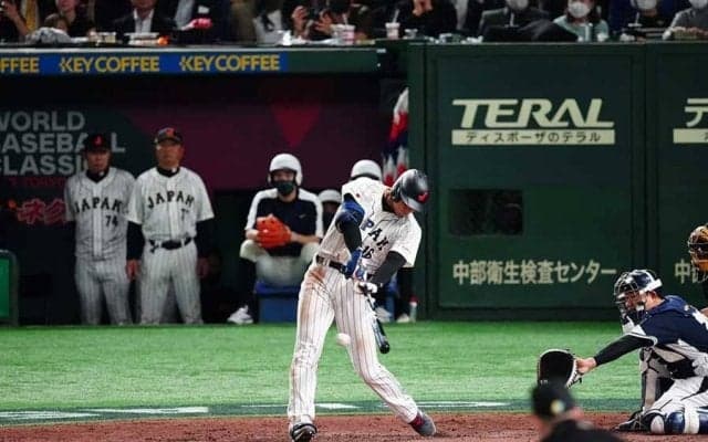 大谷翔平、167キロ高速タイムリーで雄叫び　韓国を突き放す、2試合連続マルチ