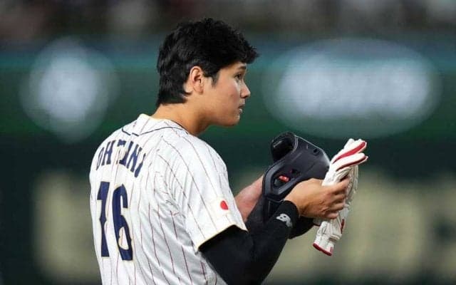 大谷翔平、191キロ適時二塁打＆三盗で途中交代　打率.500、3戦連続打点と主軸の働き