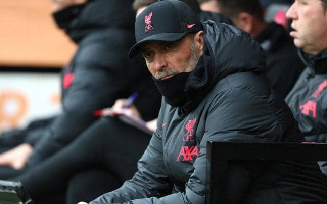 「とても失望している」前節の大勝が吹き飛ぶ最下位相手の黒星にクロップ監督もガッカリ「やりたいことができたのは数分間」