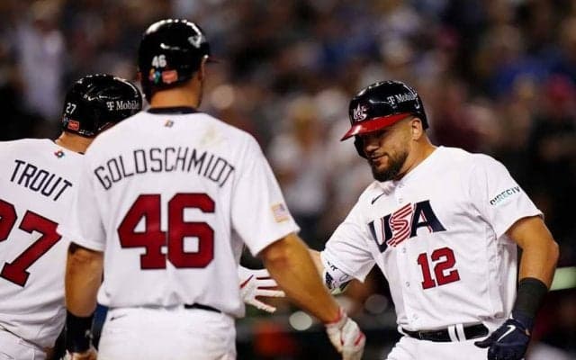 前回V・米国が快勝発進　英国に先制許すも…年俸“277億円打線”が躍動、場内大興奮