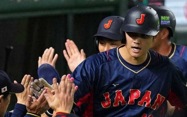 侍J、1次R全勝で首位突破　大谷翔平が看板直撃の決勝3ラン、4戦38得点と猛打炸裂