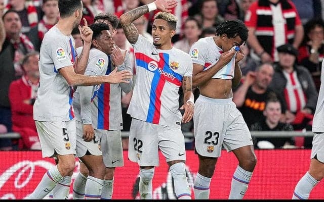 次節クラシコ控えるバルセロナがハフィーニャ2戦連発でアスレティック撃破！　守護神のパラドンにVARで土壇場被弾回避の辛勝《ラ・リーガ》