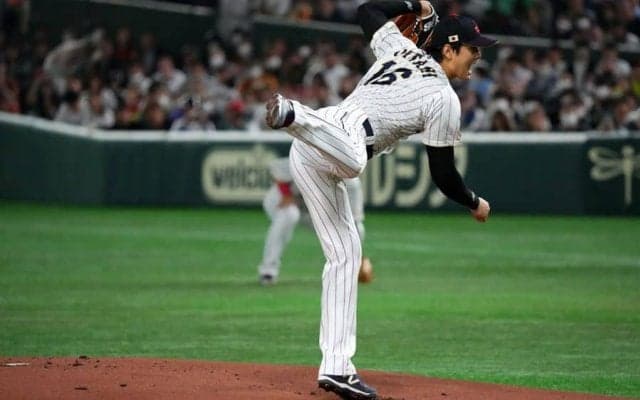 大谷翔平、最速164キロで3回1安打無失点　同僚フレッチャーをボテボテの三ゴロ