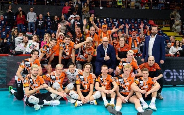 井手智のベルリン　チャンピオンズリーグでペルージャに善戦も敗れる