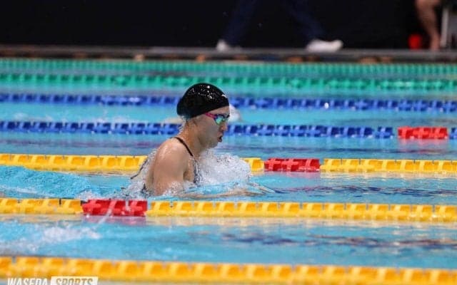 【連載】『令和４年度卒業記念特集』第52回　浅羽栞／競泳