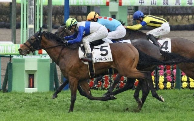 【中山6R】ロードディフィートが力強く差し切る