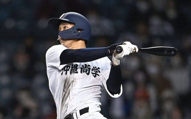 【高校野球】走者なしは「楽しくない」　満塁で真価…大会1号放った沖縄尚学4番の“強靭メンタル”