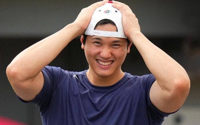 ムキムキ胸板の大谷翔平に「ドキドキもんです」　薄着で分かる超体型「スーパーマン」