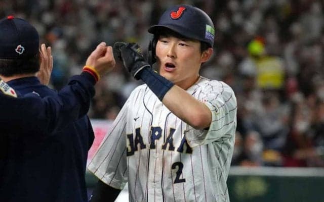 源田壮亮は「侍Jの心臓」　MLB公式が絶賛した“たまらん”献身性「日本の成功の大役」