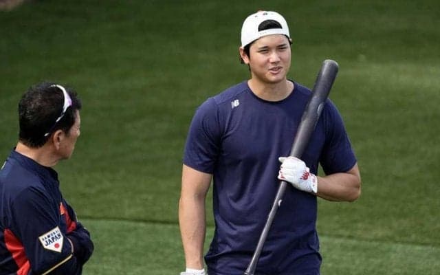 大谷翔平、フリー打撃で豪快140m弾　右翼2階席への一撃含むド派手12発に地元ファン騒然