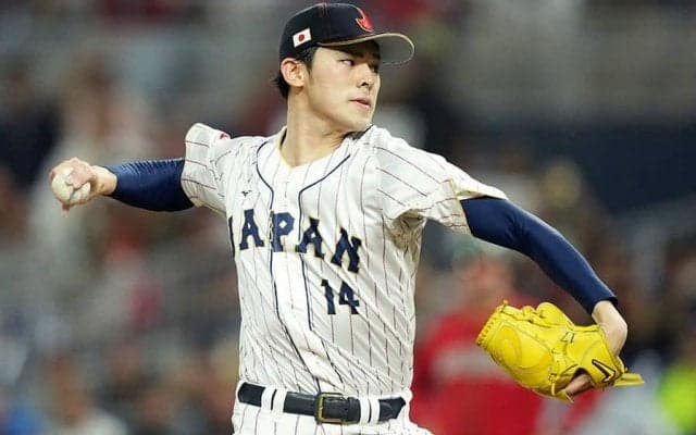 佐々木朗希、腹部に打球直撃のアクシデント　ベンチ騒然も…投球再開でピンチ切り抜ける