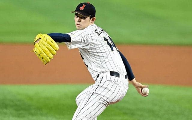 【WBC】「彼はまだ21歳」3ラン浴びるも佐々木朗希が堂々の米国デビュー　投球視察にメジャー関係者64人が集結