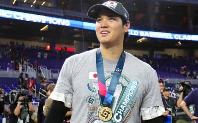 世界一奪回＆ＭＶＰの大谷翔平をエンゼルスが祝福！トラウトとの同僚対決には球団も「落ち着かない」