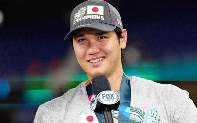 大谷翔平、世界一奪還に感謝の投稿「最高の瞬間をありがとう」　胴上げ投手＆大会MVPに