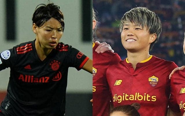 熊谷紗希が好守のバイエルンが先勝！南萌華のローマは伊女子史上最多4万人の前でバルサに惜敗《UWCL》