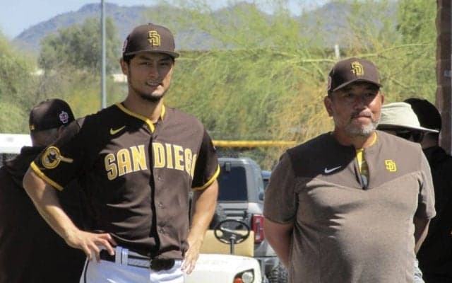 【MLB】ダルビッシュ、パドレス帰還で再始動「元気です」　年下の侍戦士から「色々と勉強」