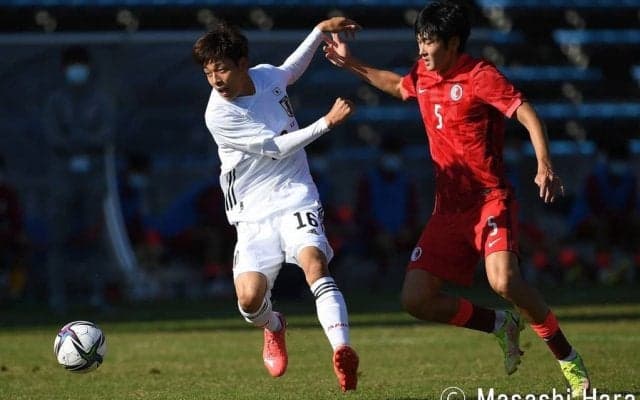 「アカン、見つかってまう」初陣のウルグアイ代表に臨む日本代表「21歳176cm63kg」右SBの縦横無尽プレーをJ公式が公開