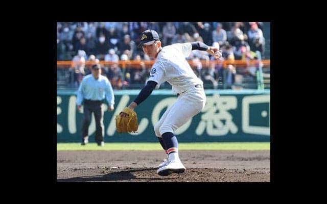 「この場面でこのボールを投げられる？」智弁和歌山相手に大ピンチ　英明の下村健太郎はスローボールで敵打線を翻弄した