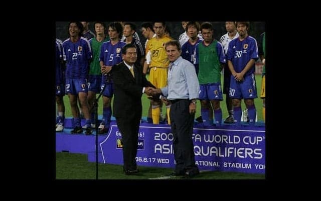 ジーコが語った20年前の日本代表 「中田英寿、中村俊輔…日本には４人の大黒柱がいた」