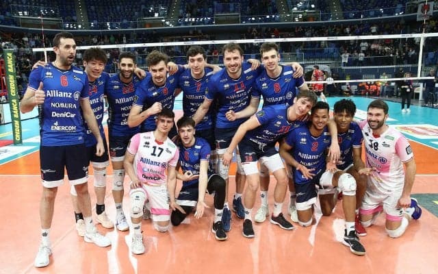 石川祐希のミラノが最強ペルージャに勝利しタイに戻す　プレーオフ準々決勝第2戦詳報