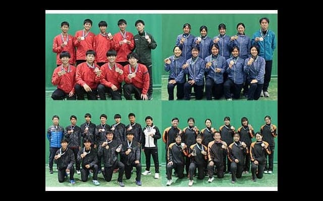 全国選抜、3位表彰式行われる