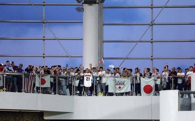 「情熱的で、綺麗な状態で帰る」日本ファンを米称賛　お祭り騒ぎでも“紳士的な行動”