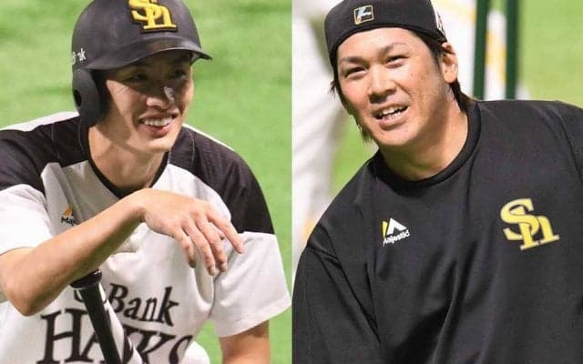 若鷹が「めちゃコショウ挽いてる」　帰還した侍戦士への祝福にファン大爆笑