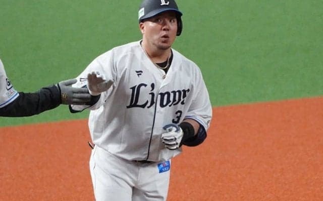 西武山川、帰国2日で即アーチ「打ててよかった」　本拠地で4年ぶり“声出し”どすこい