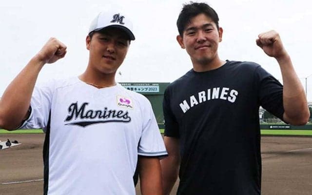 ロッテ大砲も「見習いたい」　超キャッチ連発のファンは感激「夢のような時間」