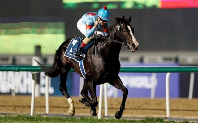 【ドバイシーマC】日本馬イクイノックス、レコード圧逃Vで世界制覇　鞍上ルメールは“ペッパーミル・パフォーマンス”披露