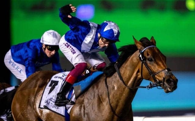 【ドバイターフ】英ロードノースが3連覇達成…ダノンベルーガは2着