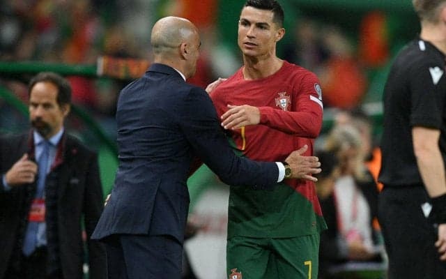 「とても満足」ユーロ予選2連勝のポルトガル、38歳でも2ゴールのC・ロナウドに監督が言及「とても重要な存在」