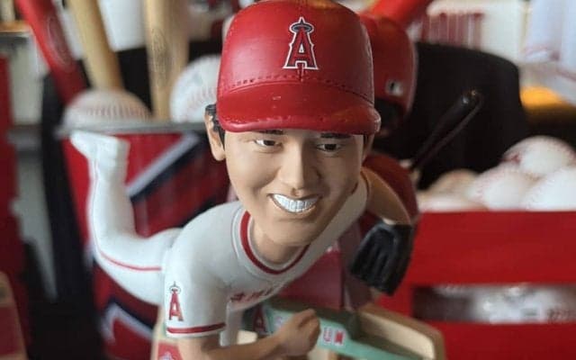 【MLB】大谷翔平ボブルヘッドはプレミア化必至？　1体1.6万円で1000個限定、新グッズ発表