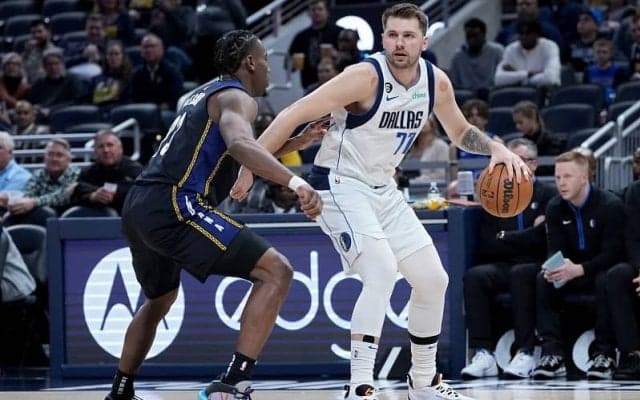 出場停止処分を回避したドンチッチが25得点、マブスがペイサーズを下して連敗脱出