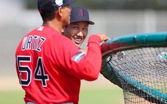 【MLB】吉田正尚、メジャー1号は豪快2ラン「悪くなかったです」　OP戦最終戦でアーチ締め