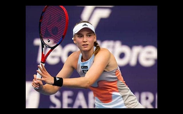  ルバキナ 快勝でマイアミ4強 