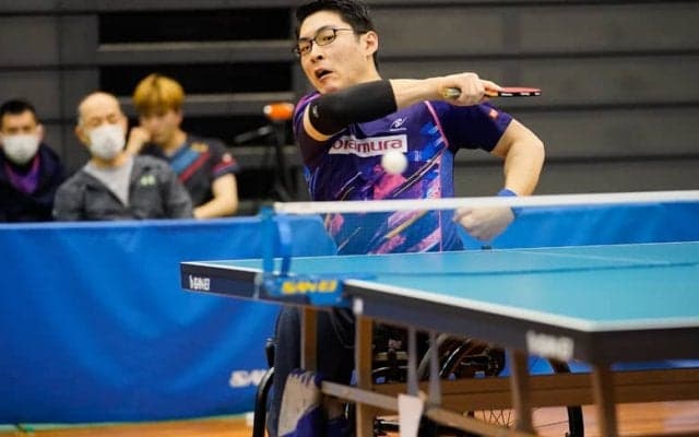 全日本オープンパラ卓球・七野一輝が初優勝！　立位から車いすに転向してパリパラを目指す