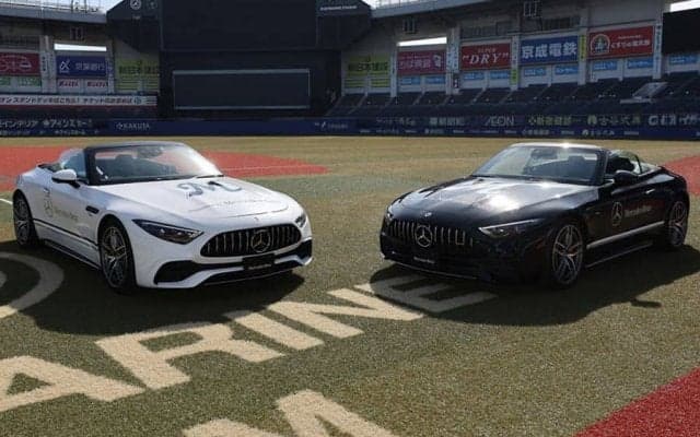 ロッテの“ベンツ”リリーフカーが新型にリニューアル　4月4日のホーム開幕戦から