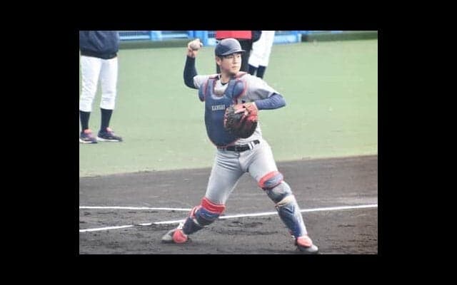 関西大の有馬諒が大学ナンバーワン捕手の座へ ライバルには「自分より能力が高いのは明らか。でも最終的に勝てればいい」