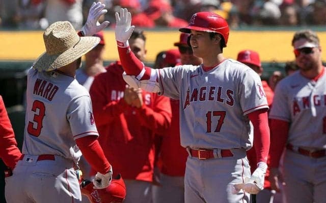 【MLB】大谷翔平、藤浪晋太郎は「立ち上がり素晴らしかった」　貫禄のフェン直適時打