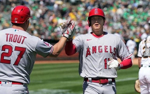 【MLB】藤浪晋太郎を粉砕「とんでもない当たり」　大谷翔平、我慢解放した「ミサイル」