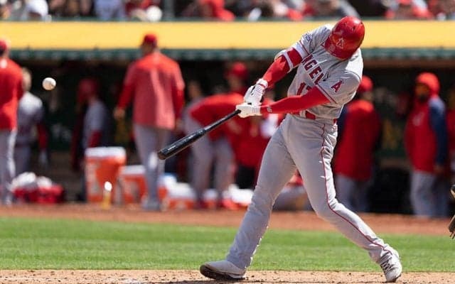 【MLB】大谷翔平の特大1号は「どこまで飛んでいくんだ！」　外野手動けず…放送席も驚愕