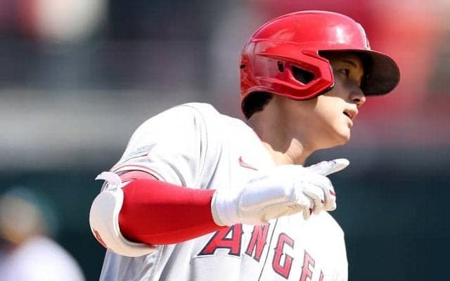 「トラウタニ降臨！」エンゼルス・大谷翔平　シーズン１号は１３６メートルの特大弾！主砲トラウトとのアベック弾も話題に