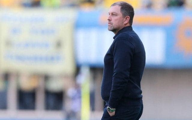 5連敗の山形がクラモフスキー監督を解任、後任は渡邉晋コーチ「ここから這い上がってみせる」