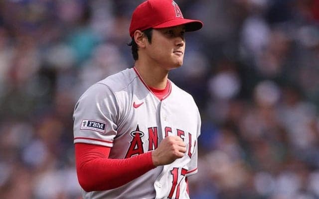 【MLB】大谷翔平、6回6四死球1失点で初勝利　投打ピッチクロック違反も、打撃でダメ押し打