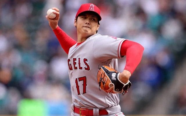 【MLB】大谷翔平、6四死球も111球の熱投で6回8奪三振1失点　初勝利の権利、自らを援護する4点目のタイムリー