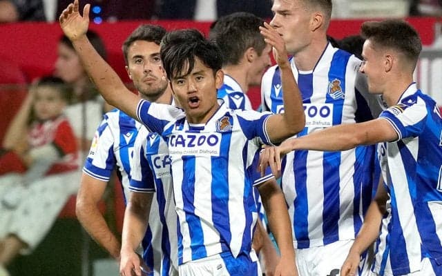 存在感増す久保建英がスペイン大手紙の表紙に登場！ ゴールを決めれば全勝、「久保に依存する」とソシエダの今後を占うと特集