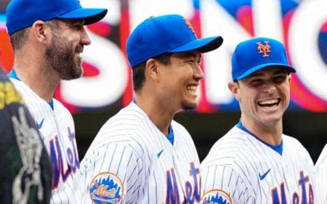 【MLB】念願叶えた千賀滉大の「笑顔最高かよ」　本拠地熱狂の“出迎え”にファン「泣きそう」
