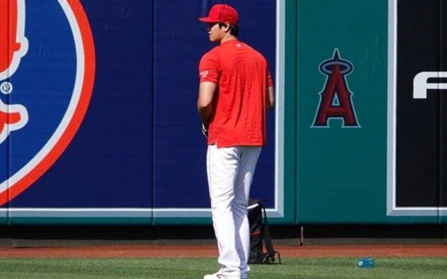 【MLB】大谷翔平、新投球フォームを披露　左足を下げてから始動、ピッチクロック対策か